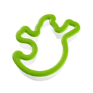 wilton-ghost-cookie-cutter-grippy - Wilton Grippy Ghost Cookie Cutter 