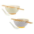 world-foods-set-of-2-rice-soup-bowl-set - World Foods Set Of 2 Rice & Soup Bowl Set
