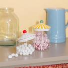 yvonne-ellen-tres-bien-glass-storage-jar-small - Yvonne Ellen Tres Bien Glass Storage Jar Small