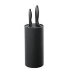 zassenhaus-black-knife-block-round-bristle - Zassenhaus Black Knife Block Round Bristle