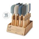 zeal-ash-wood-handled-spatula-assorted-26cm - Zeal Ash Wood Handled Spatula Assorted 26cm 