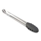 zeal-tongs-25cm-silicone-dark-grey - Zeal Silicone Tongs Dark Grey 25cm