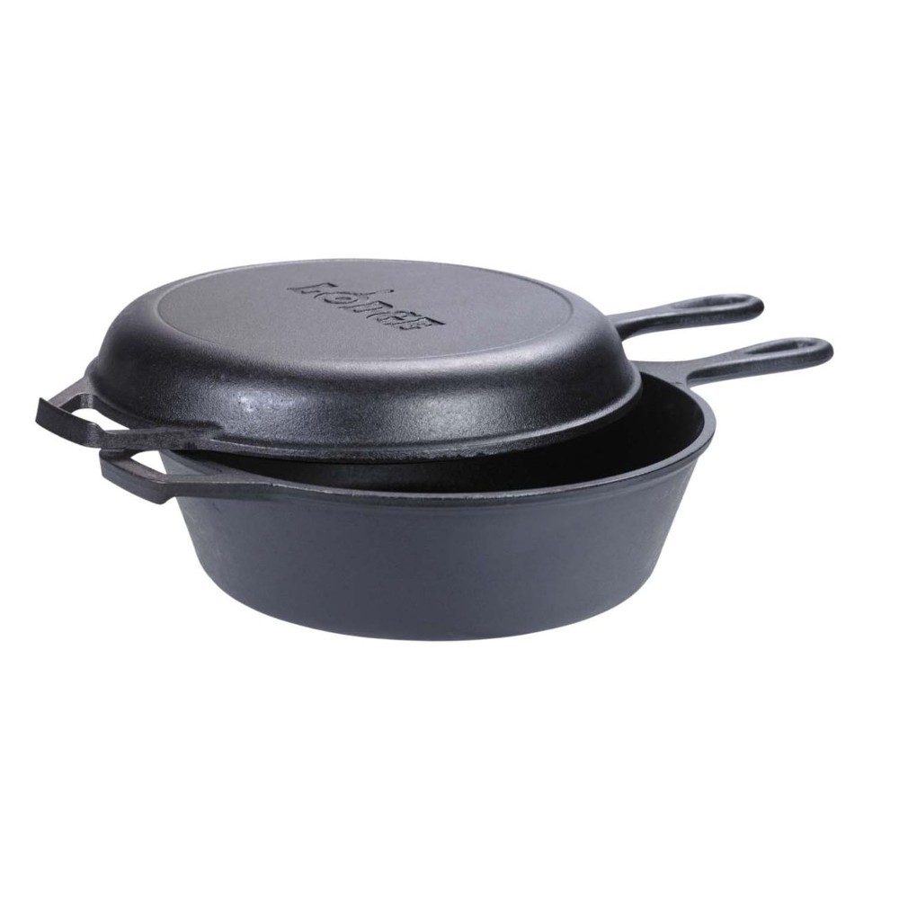 Lodge Cast Iron Combo Cooker & Skillet 3QT