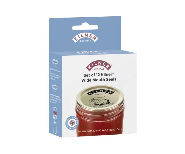 Kilner® Set Of 12 Wide Mouth Seals