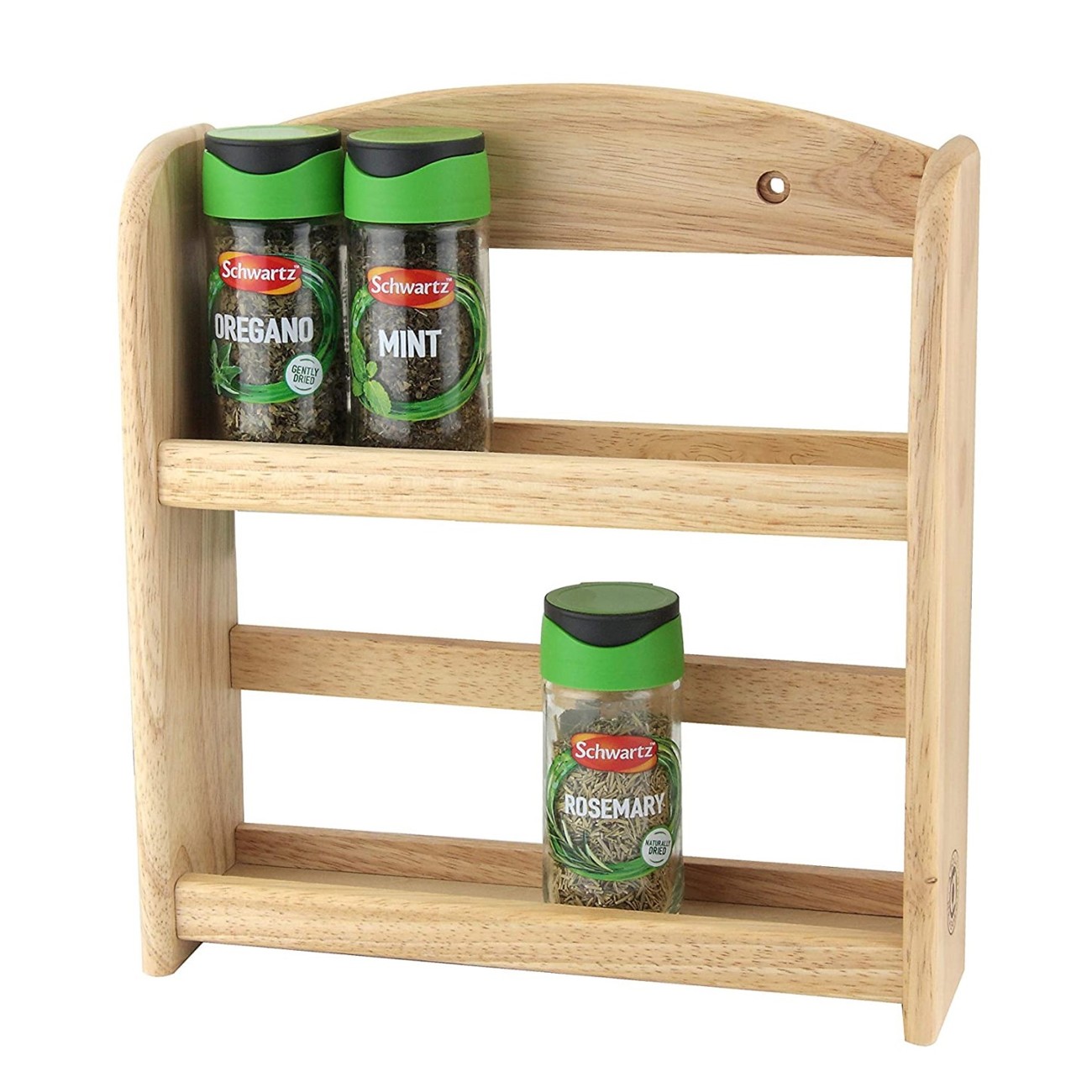 Apollo 2Tier Wooden Spice Rack