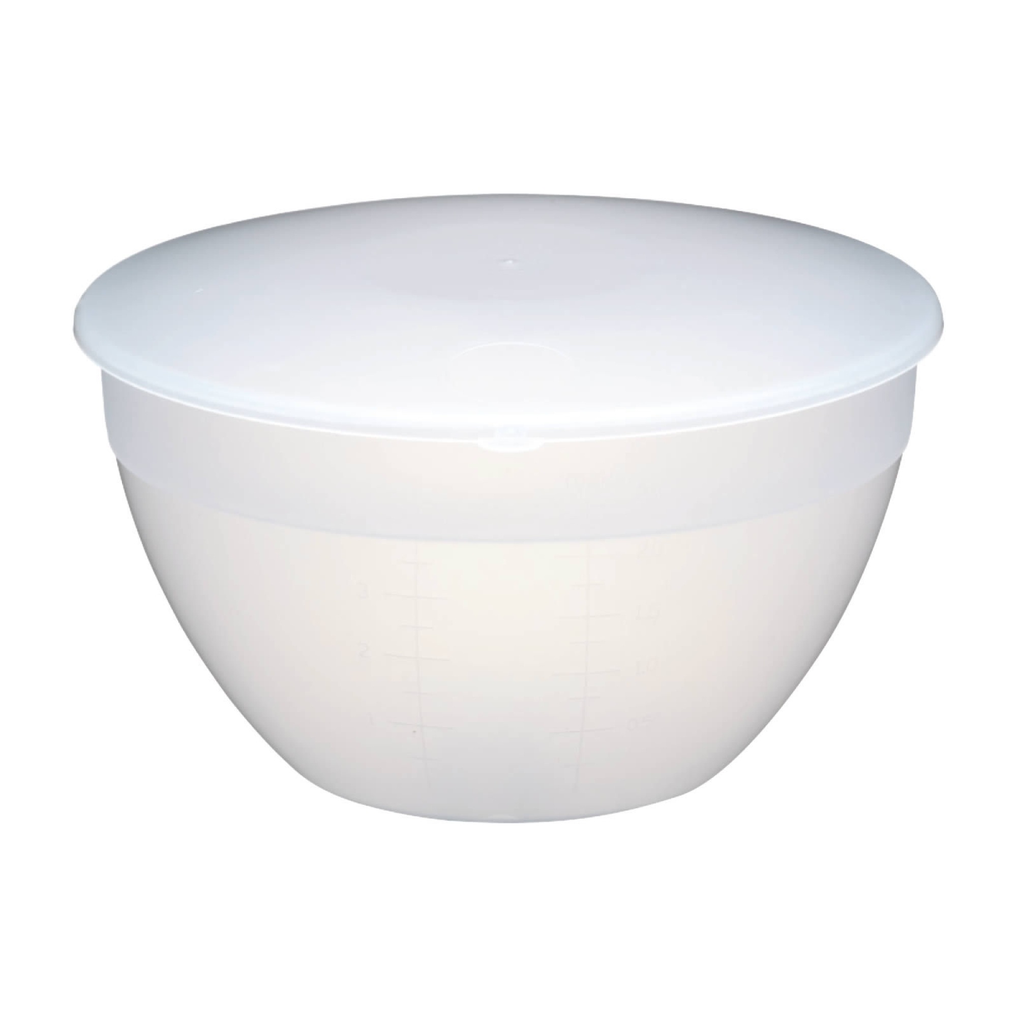 KitchenCraft Plastic 2.3L Pudding Basin & Lid