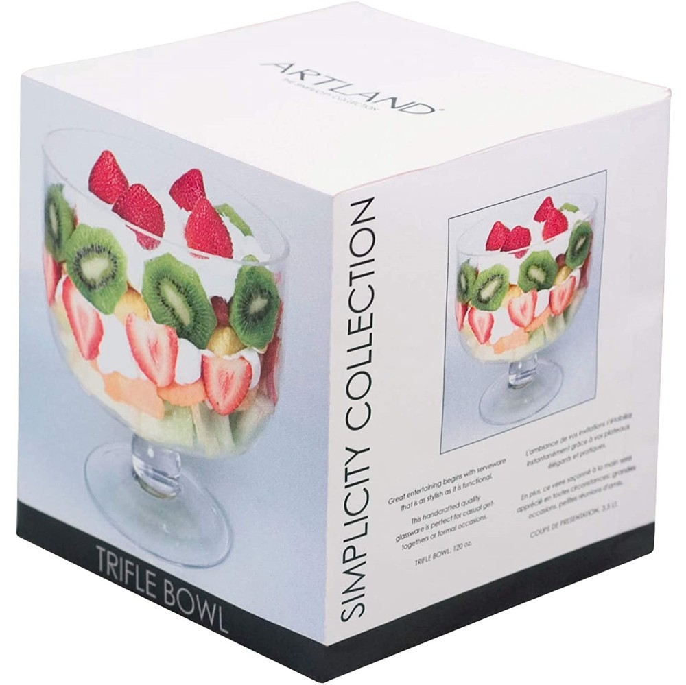 Simplicity Glass Trifle Bowl