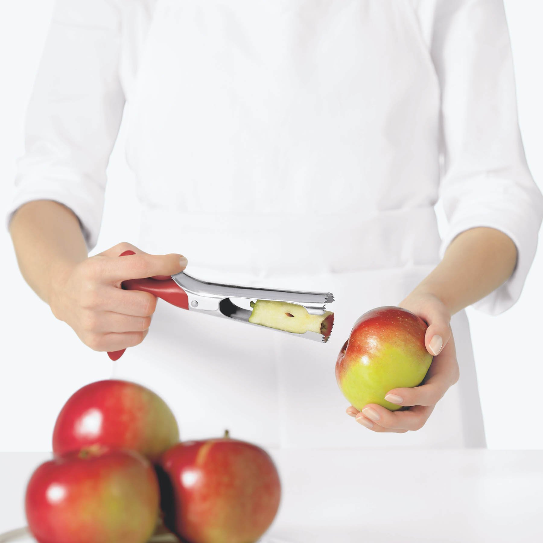 Cuisipro Apple Corer Red