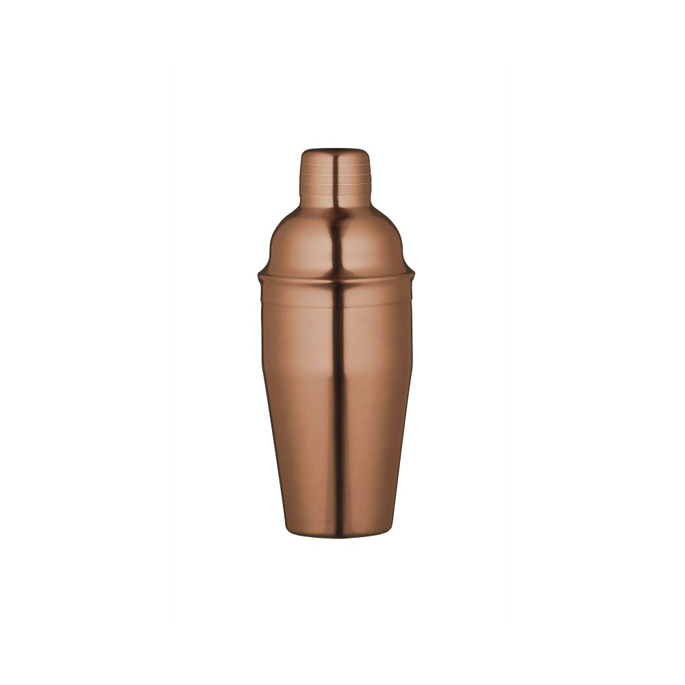 BarCraft Copper Finish Cocktail Shaker 500ml