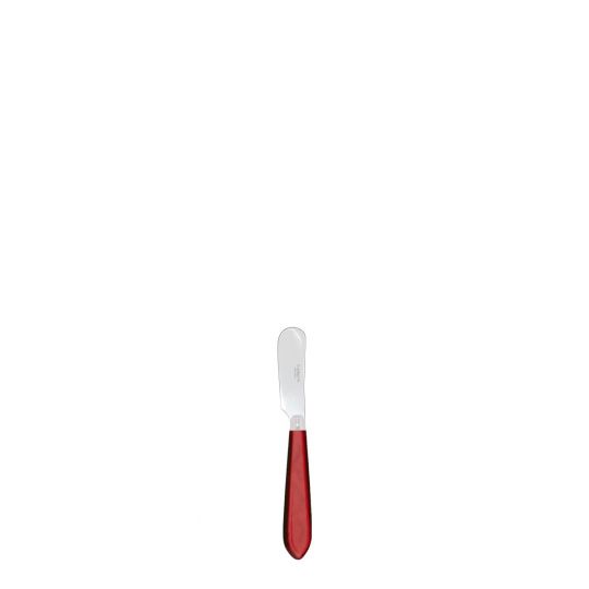 French Butter Knife, Red Handle