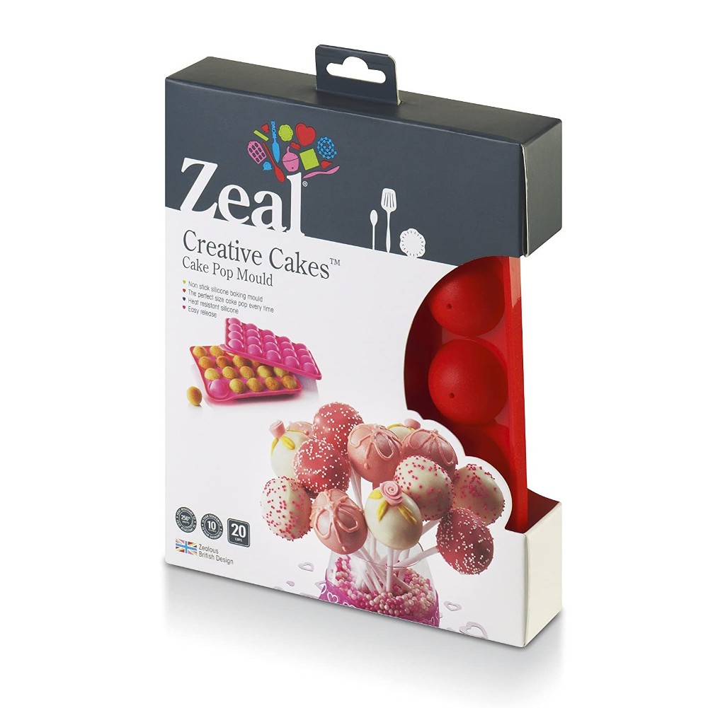 Silicone Cake Pop Mould by Zeal