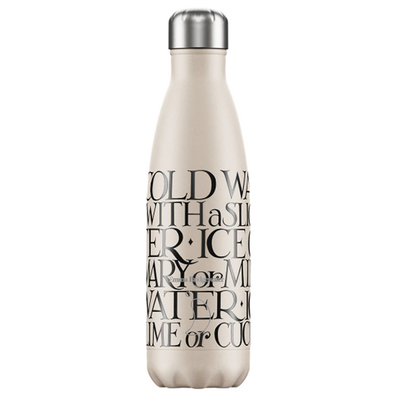 Chilly's 500ml Water Bottle Emma Bridgewater Toast