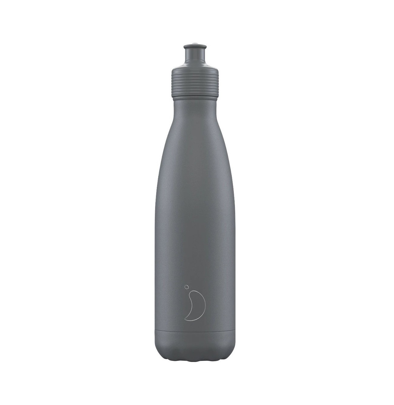 Chilly's 500ml Sports Bottle Mono Grey