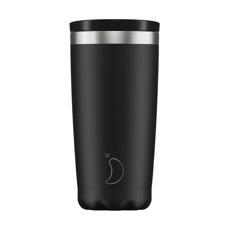 Chilly's Coffee Cup 500ml Monochrome Black