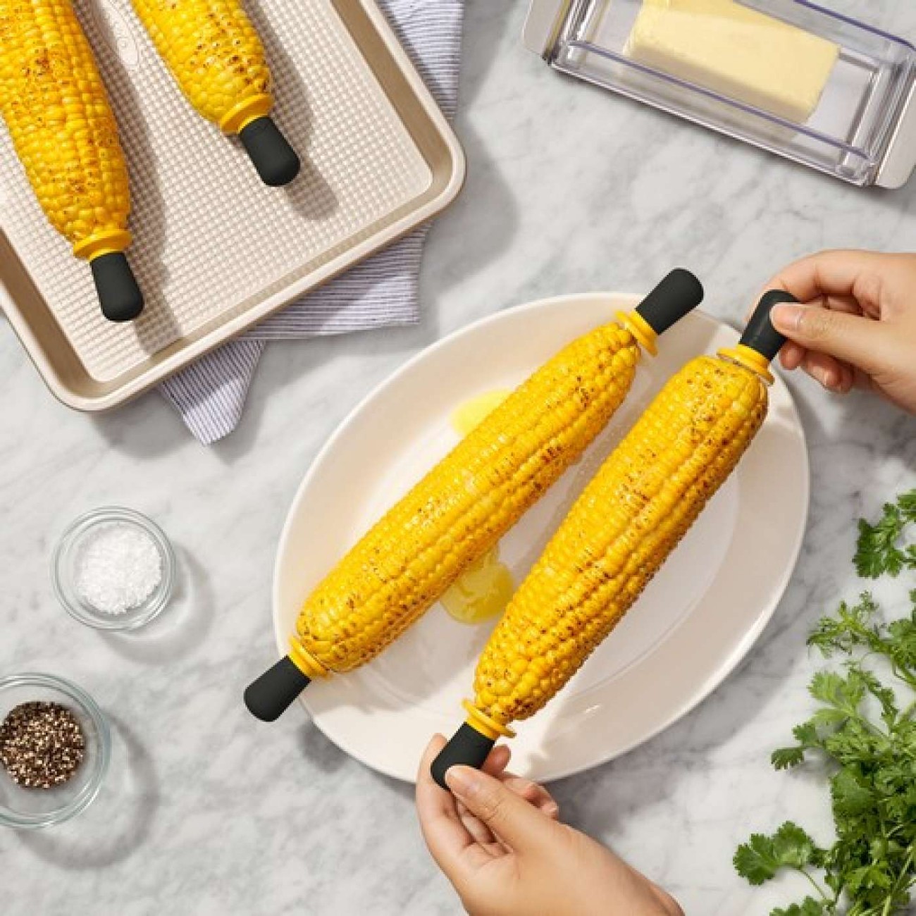 Set of 8 Corn Holders by OXO Good Grips