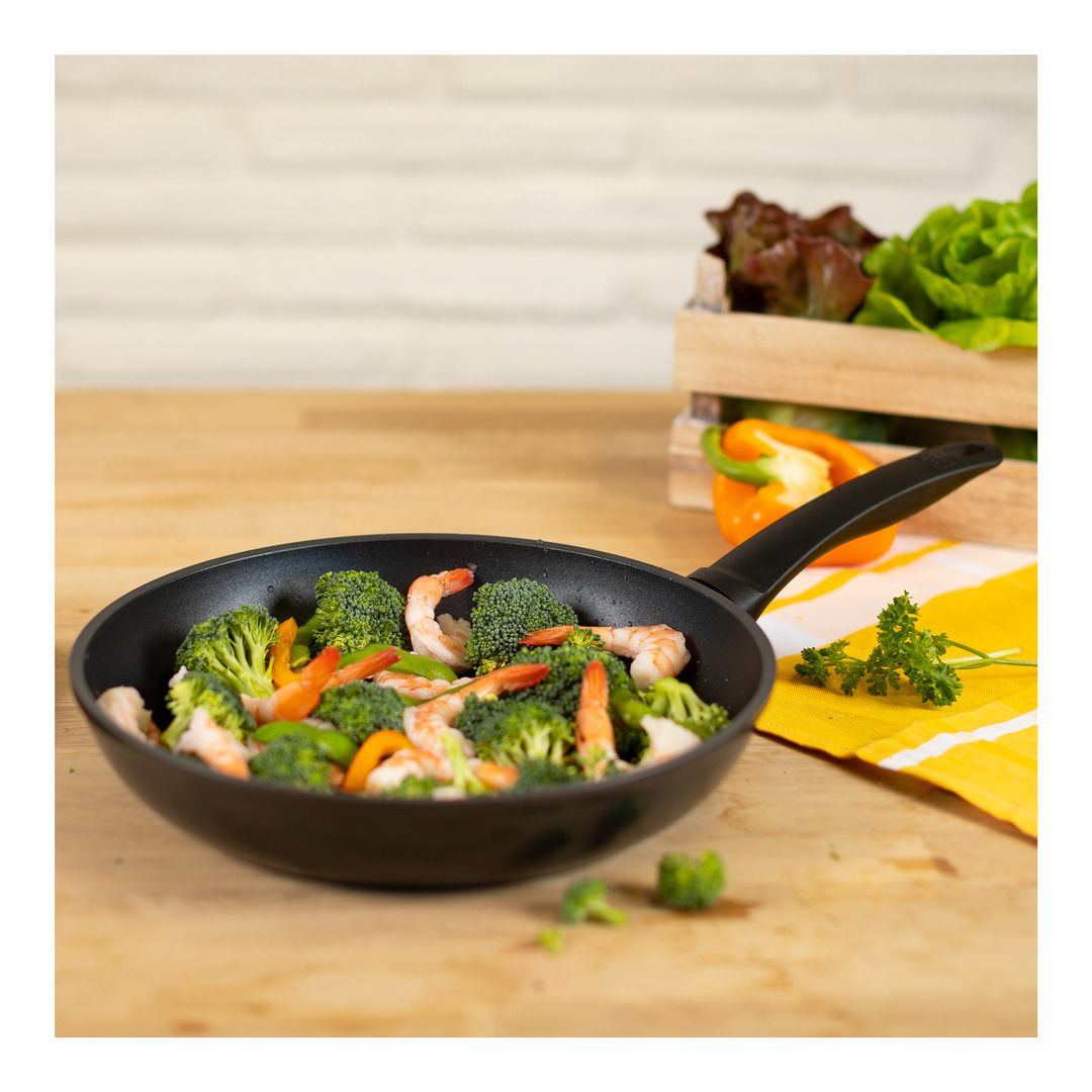 Kuhn Rikon Easy Induction Aluminium Non-Stick High-Walled Frying Pan, 24cm