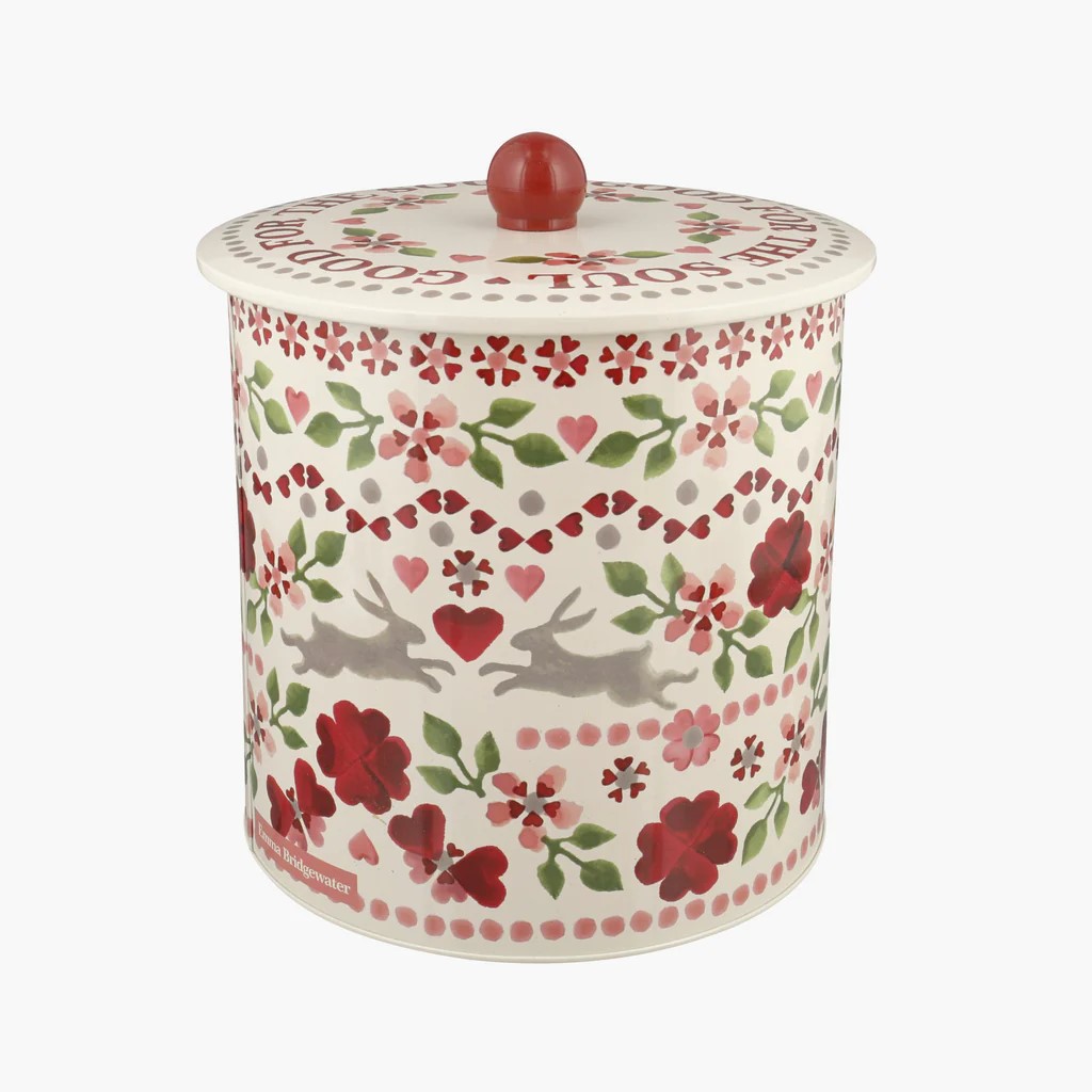 Emma Bridgewater Lovebirds Biscuit Barrel