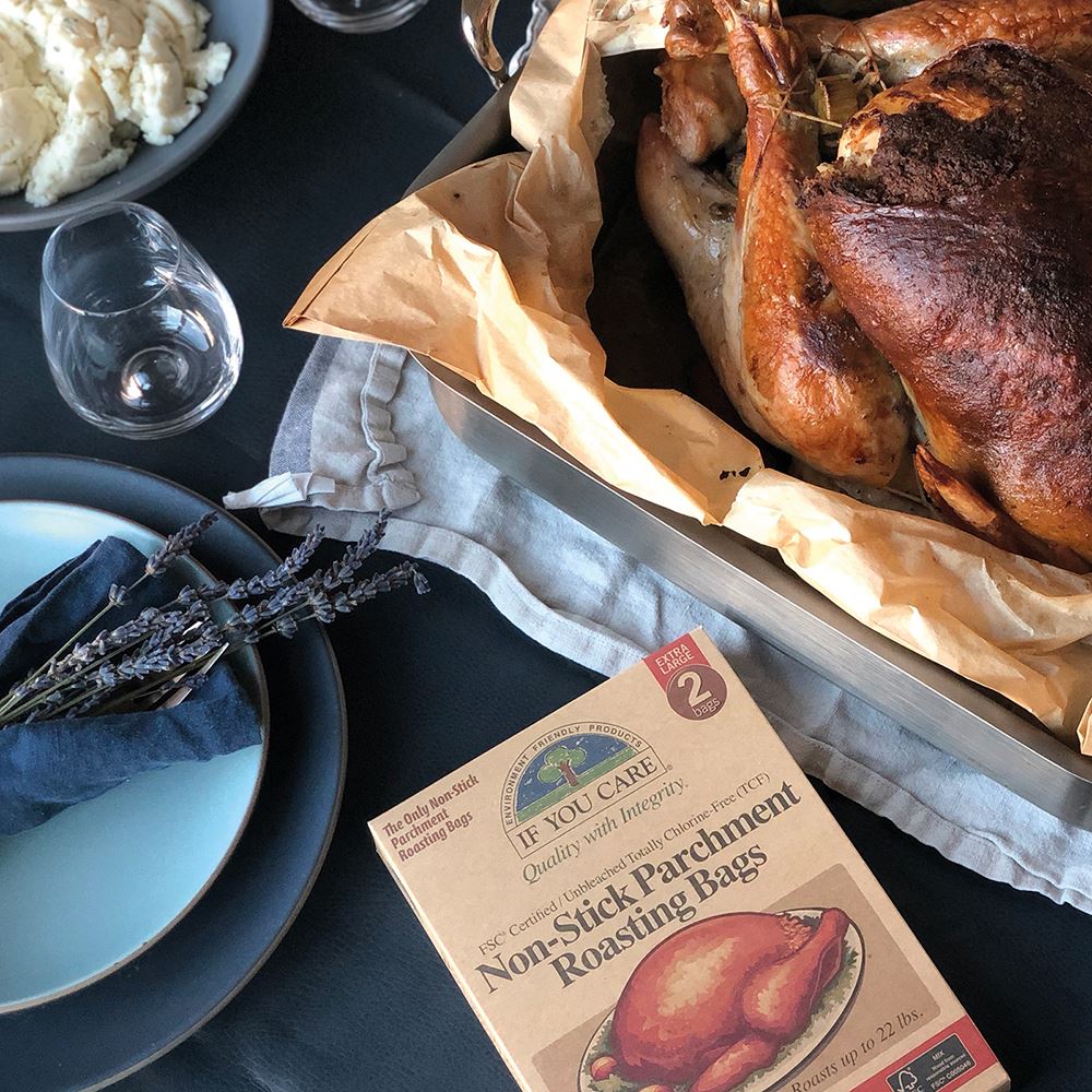 IF YOU CARE Unbleached NonStick Parchment Roasting Bags XL