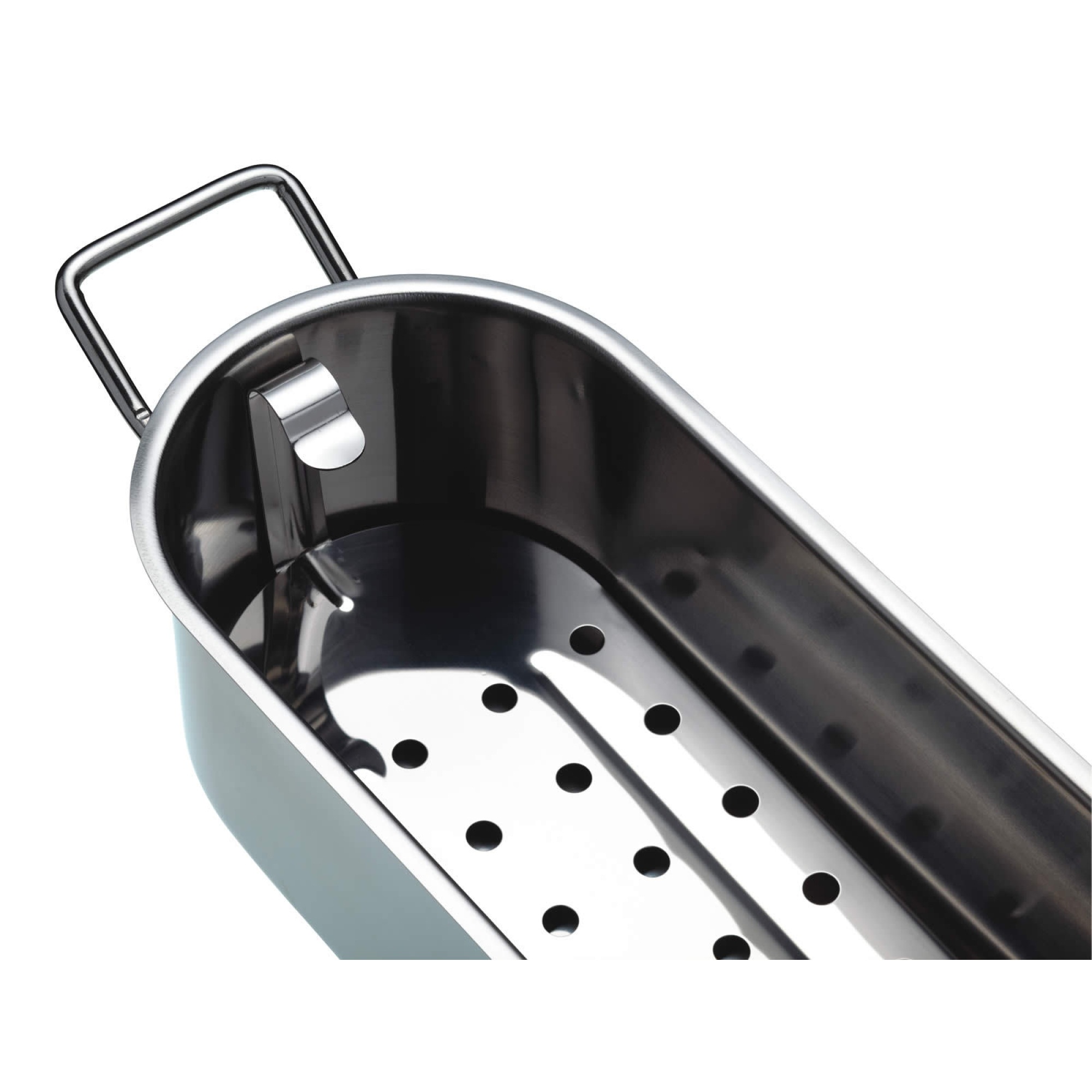 KitchenCraft Stainless Steel Fish Poacher 60cm