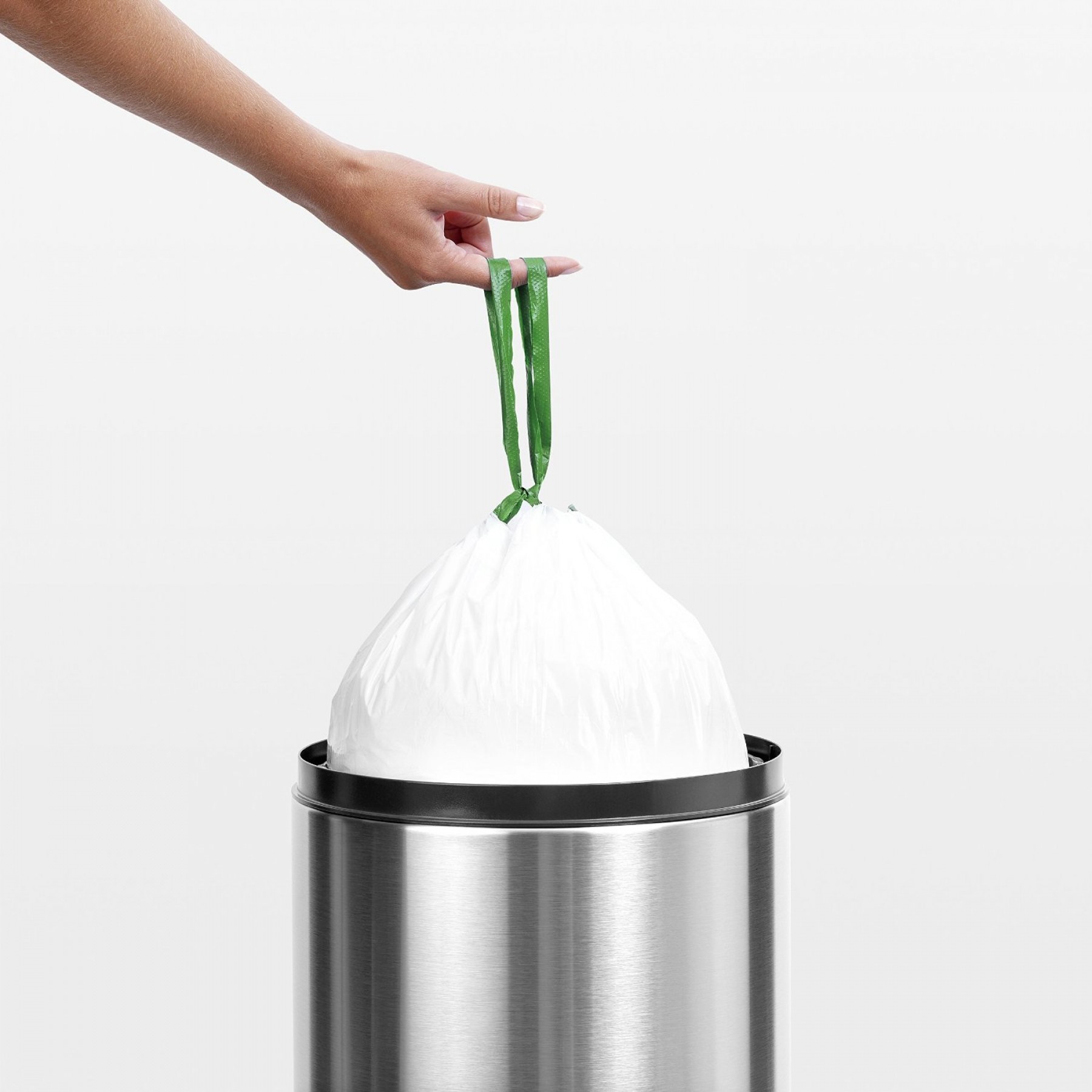 Brabantia Newicon A Pedale Pattumiera 30 Litri - Metallic Mint | Acquista Su Ferramenta Vanoli - Foto 4