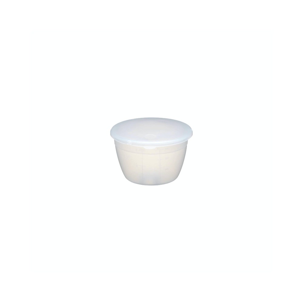 KitchenCraft Plastic 1.1L Pudding Basin & Lid