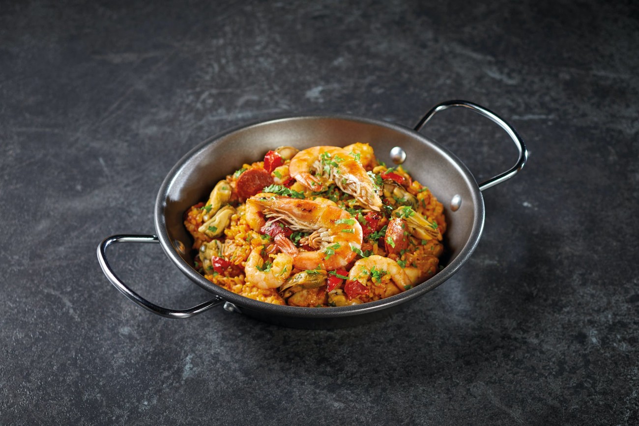 KitchenCraft World of Flavours Mediterranean Paella Pan 38.5cm