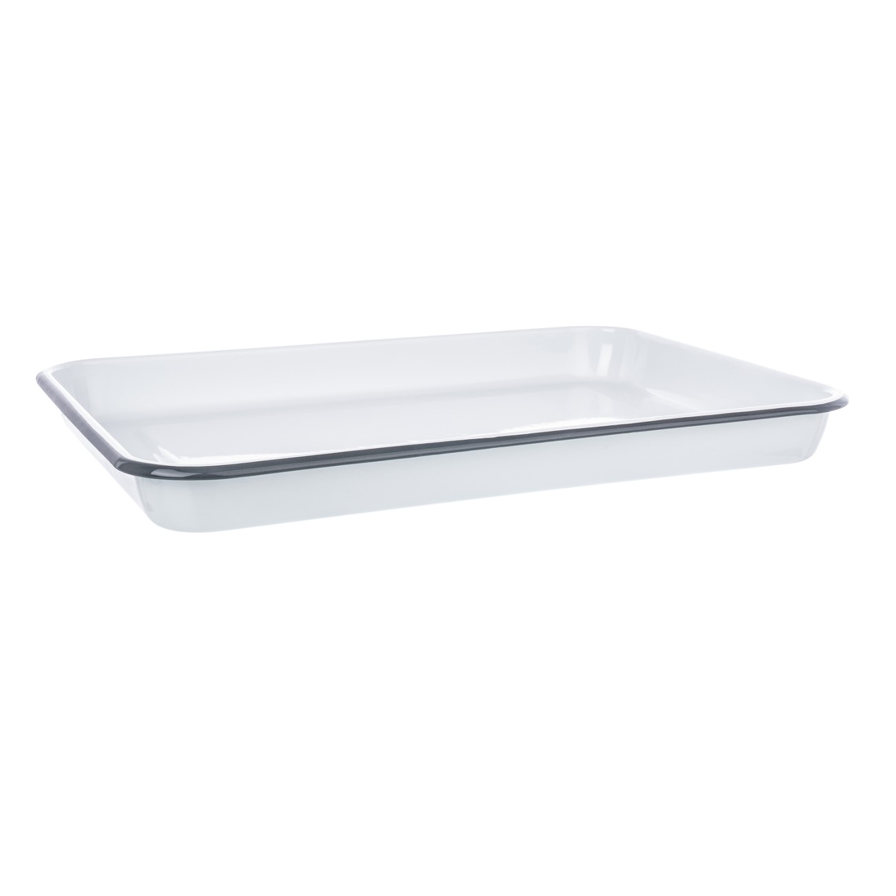 Kitchen Pantry Enamel Baking Tray 41cm