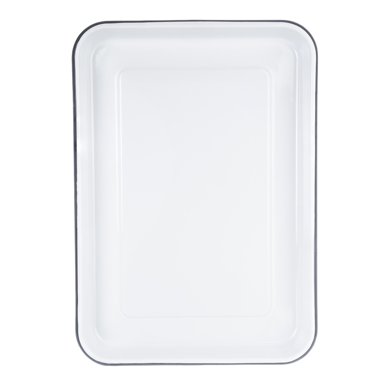 Kitchen Pantry Enamel Baking Tray 41cm