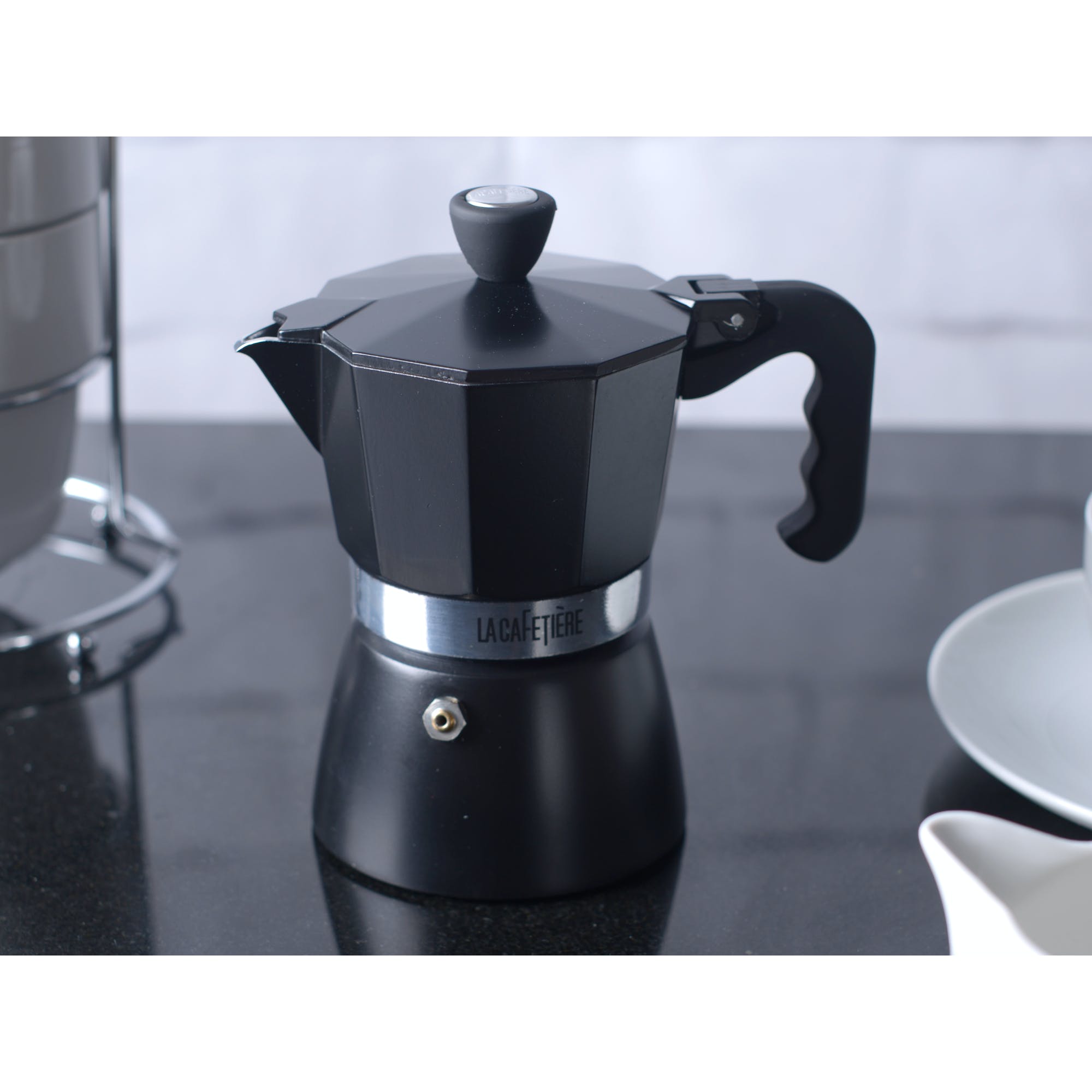 La Cafetiere Classic Espresso Black 3 Cup
