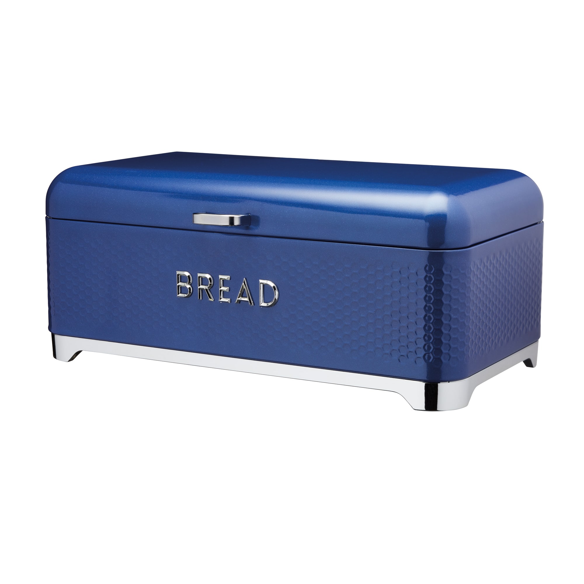 Lovello Textured Midnight Blue Bread Bin