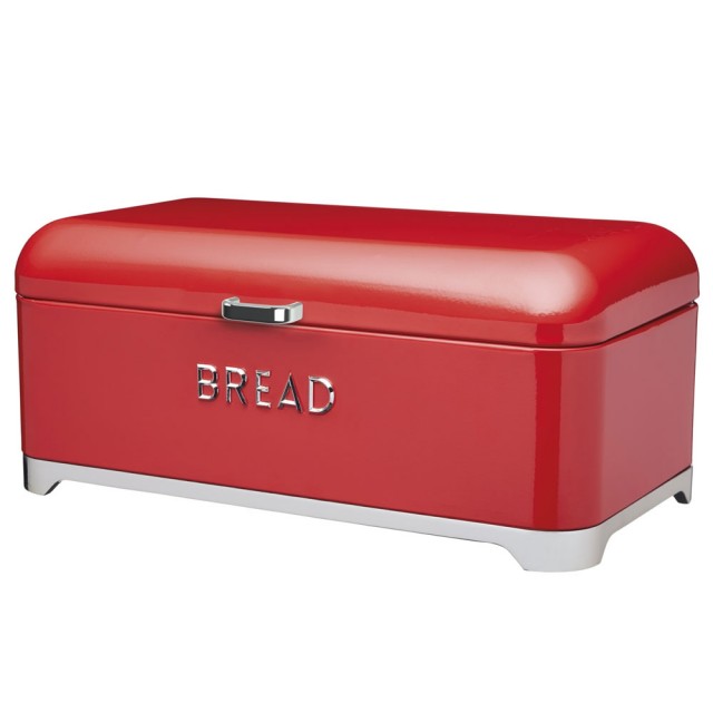 Lovello Red Bread Bin