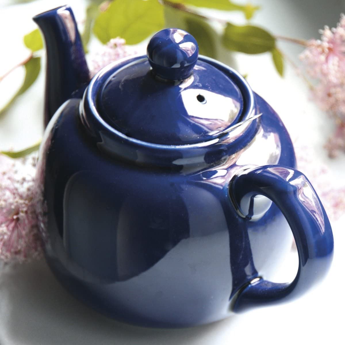 London Pottery Farmhouse Teapot 4 Cup Cobalt Blue