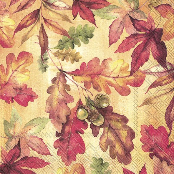 IHR Lunch Napkins Bright Autumn