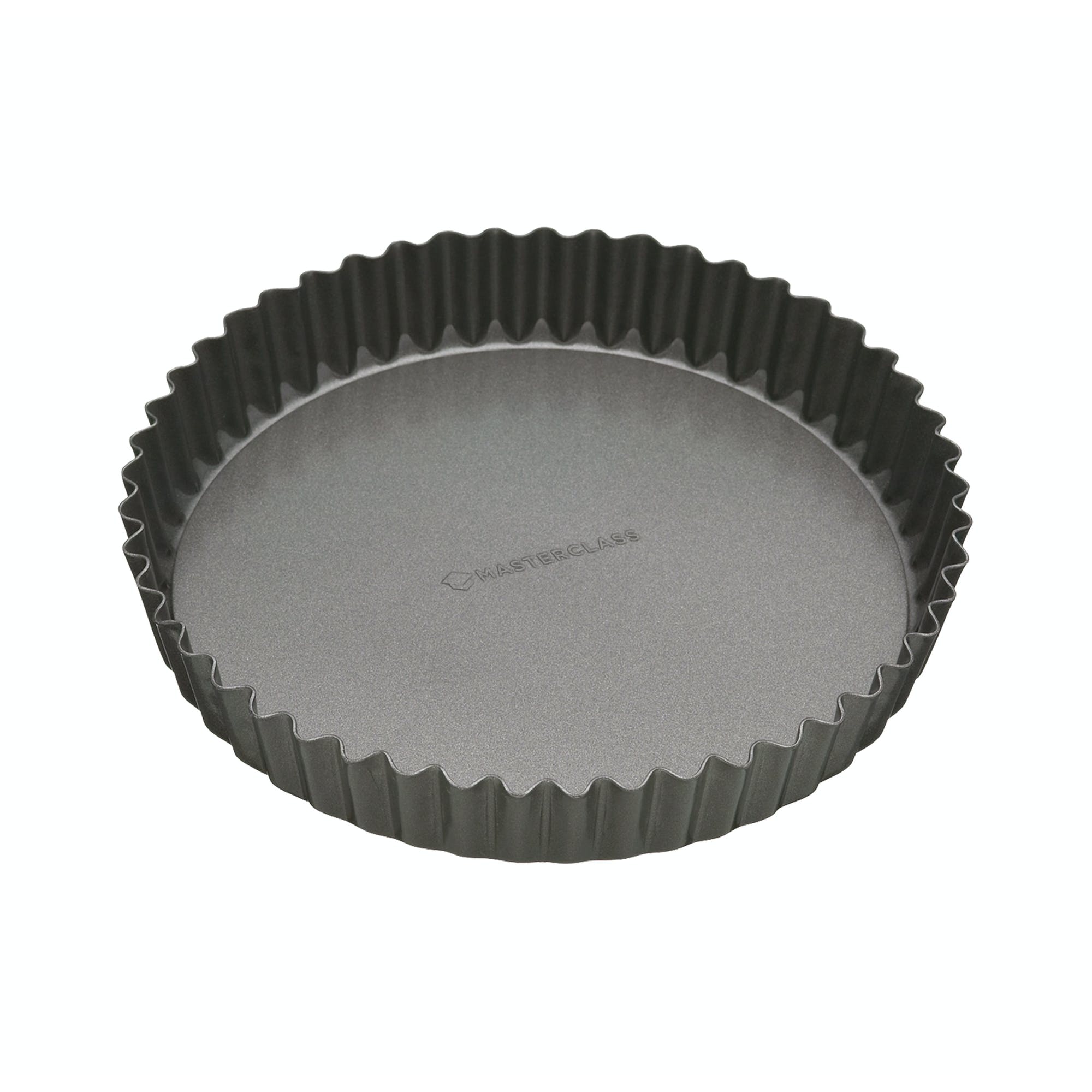 MasterClass NonStick 23cm Loose Base Fluted Quiche Tin