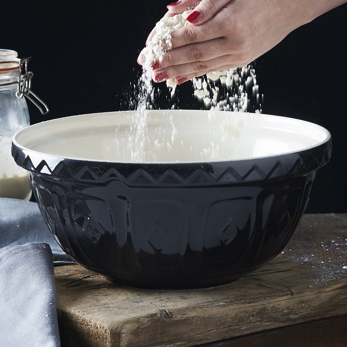 Mason Cash Black S24 Mixing Bowl 24cm