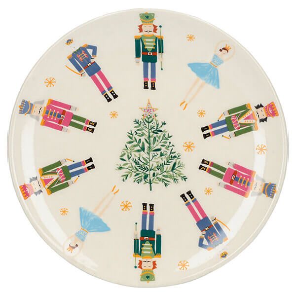 KitchenCraft The Nutcracker Collection Nutcracker Canape Plate