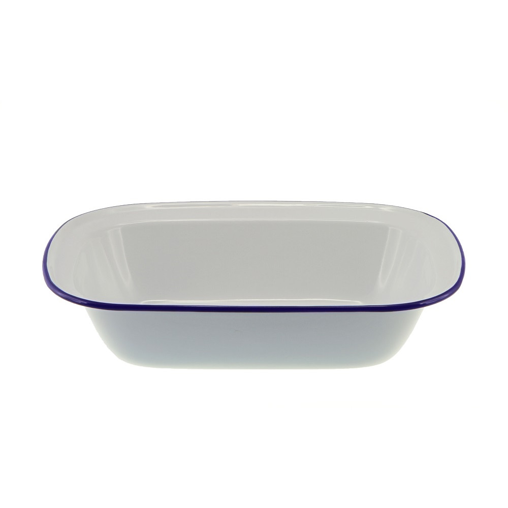 Falcon Enamel Oblong Pie Dish 32cm