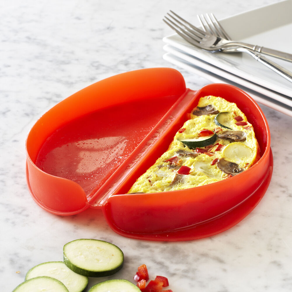Lekue Microwave Omelette Maker Red