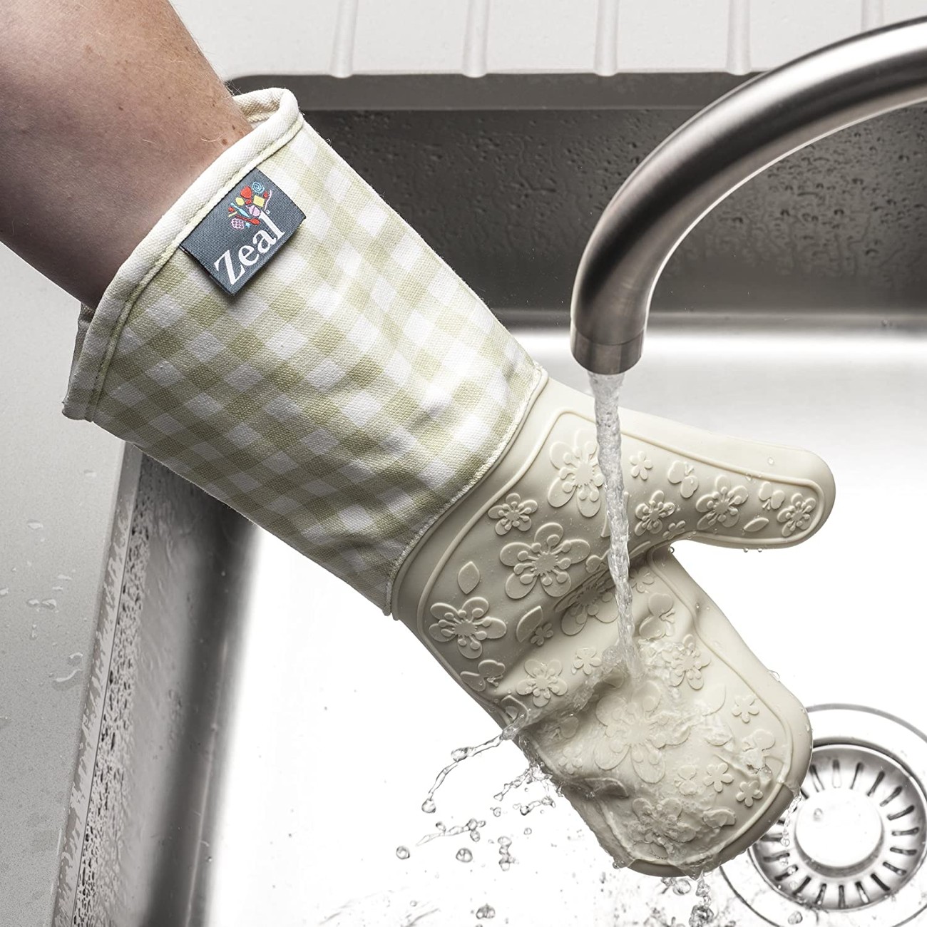 Zeal Silicone Oven Gauntlet Cream