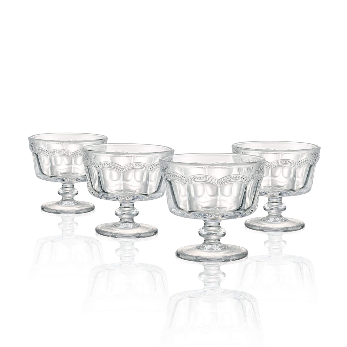 Pearl Ridge Mini Trifle Bowls Set of 4