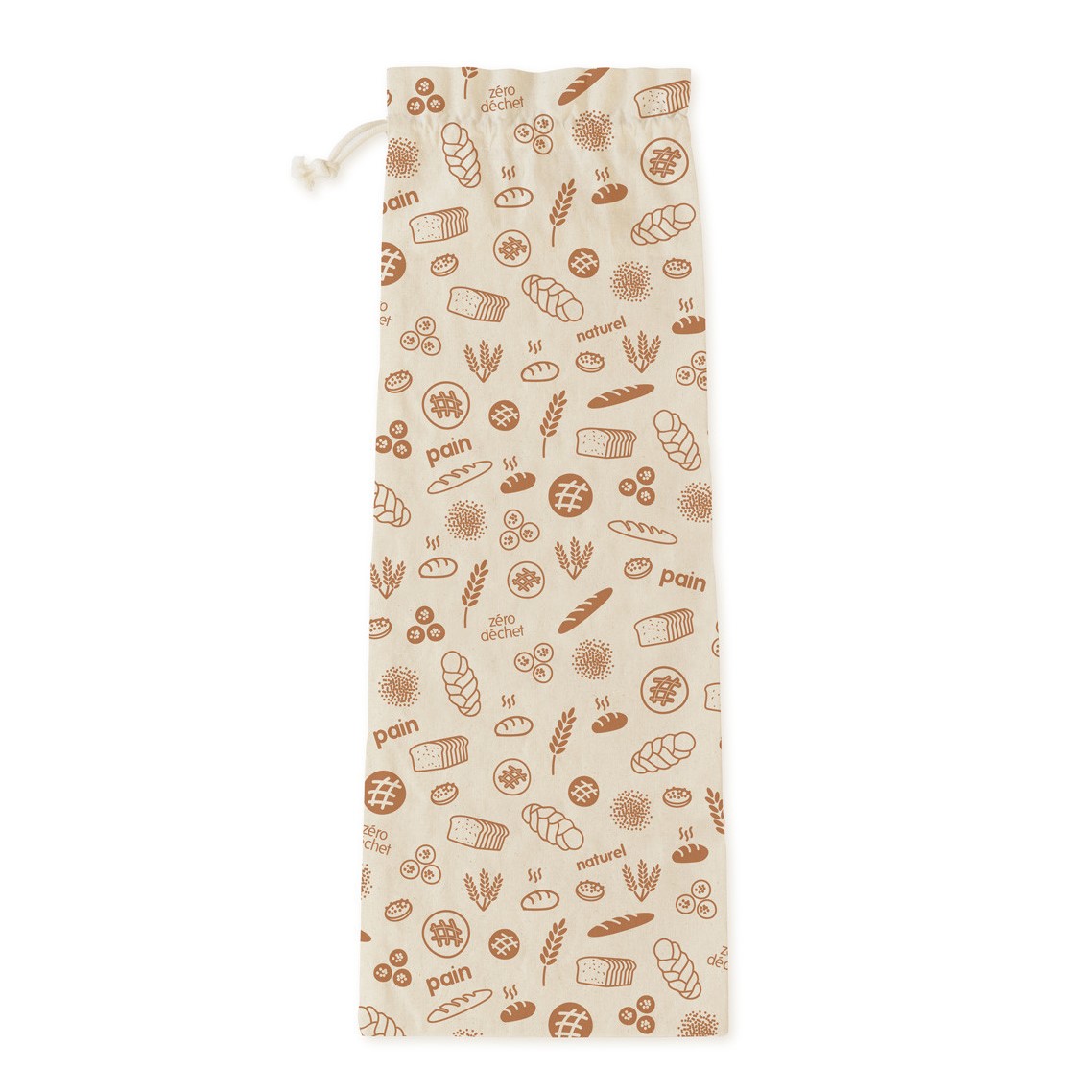Pebbly Bread Bag Organic Cotton