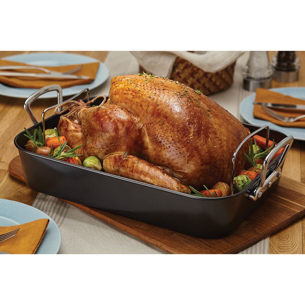 Prestige Inspire Non-stick Roaster & V Rack