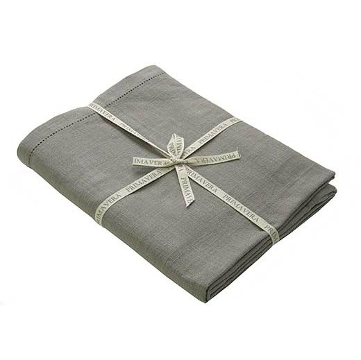 Walton & Co Primavera Round Tablecloth Pigeon ⌀172cm