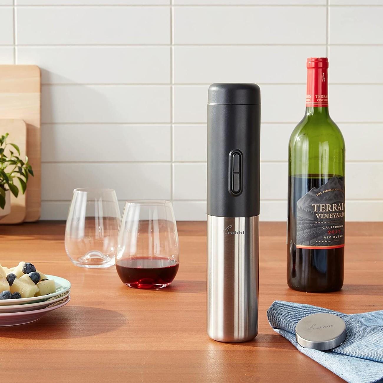 Rabbit Electric Corkscrew with Foil Cutter