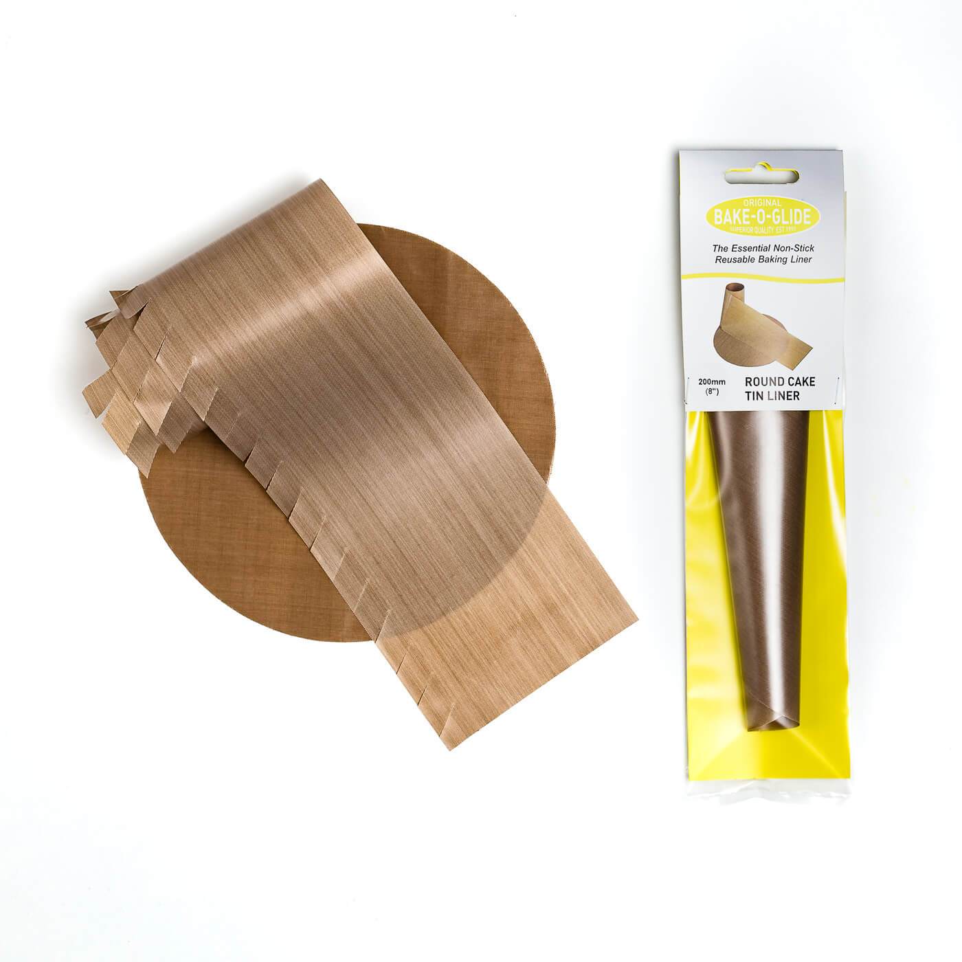 BakeOGlide Multigrade Round Cake Tin Liner 7 Inch