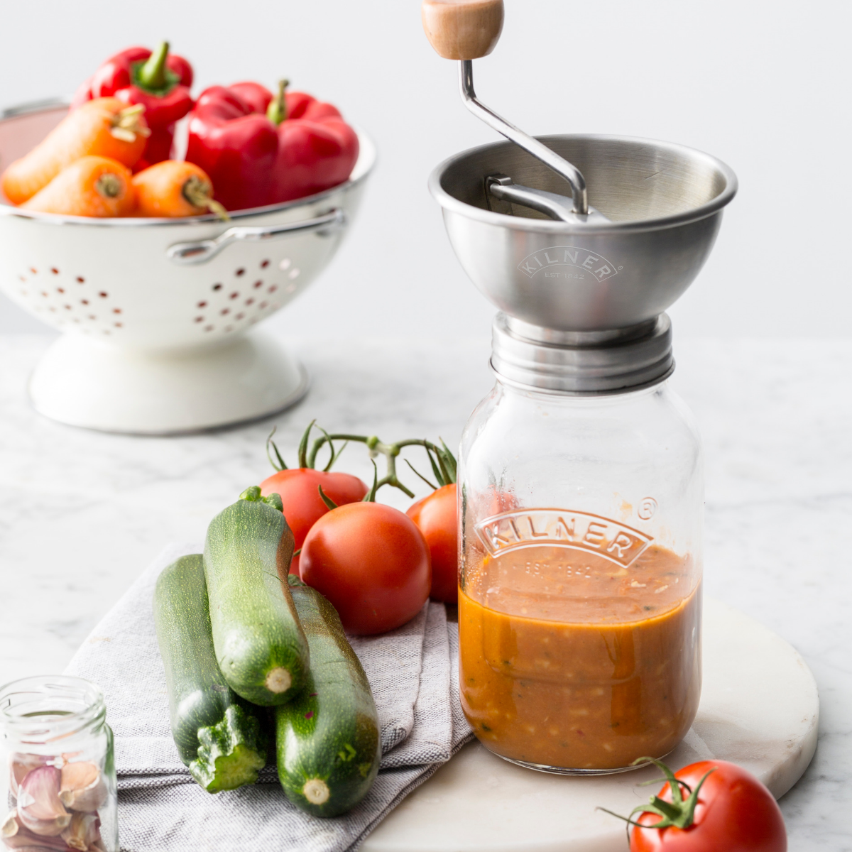 Kilner Sauce Press Jar Set