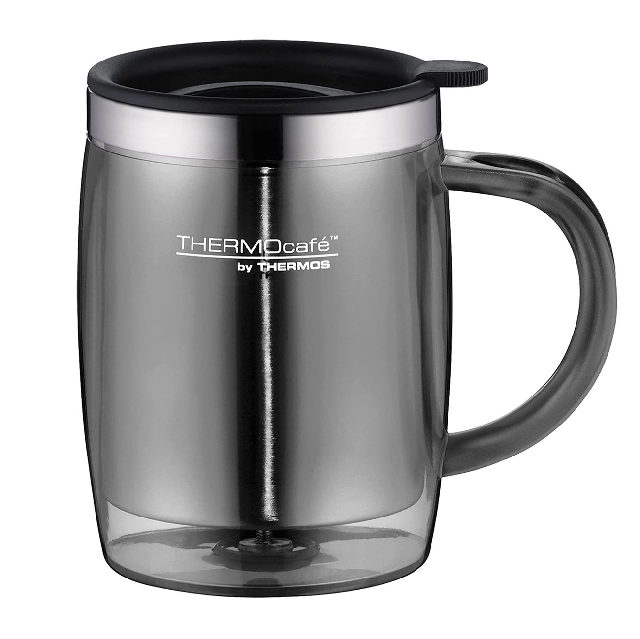 ThermoCafé by Thermos Desktop Mug 450ml Gun Metal