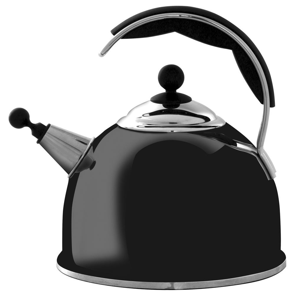 AGA Whistling Kettle Black