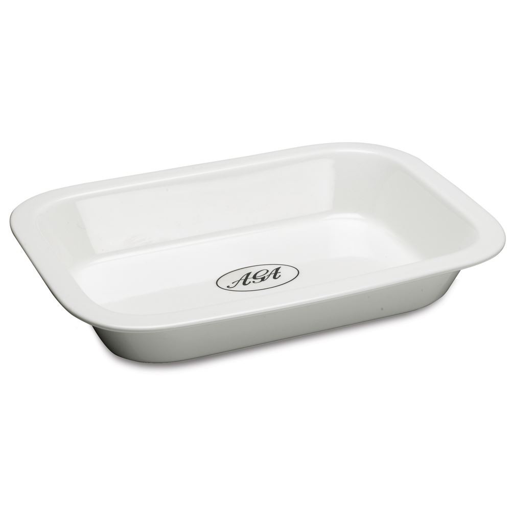 AGA Ceramics White Roasting Dish