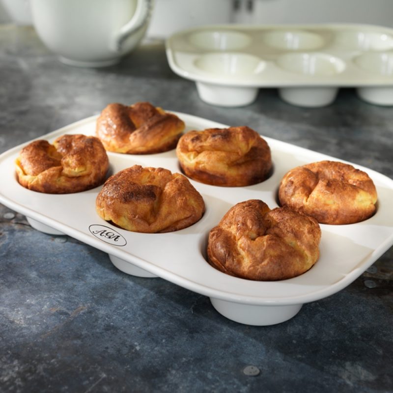 AGA Ceramics Yorkshire Pudding & Muffin Tray